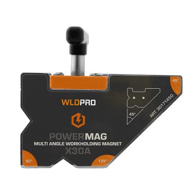 WLDPRO POWERMAG X30A Multiple Angle Welding clamp with on/off function (245N/25kg)